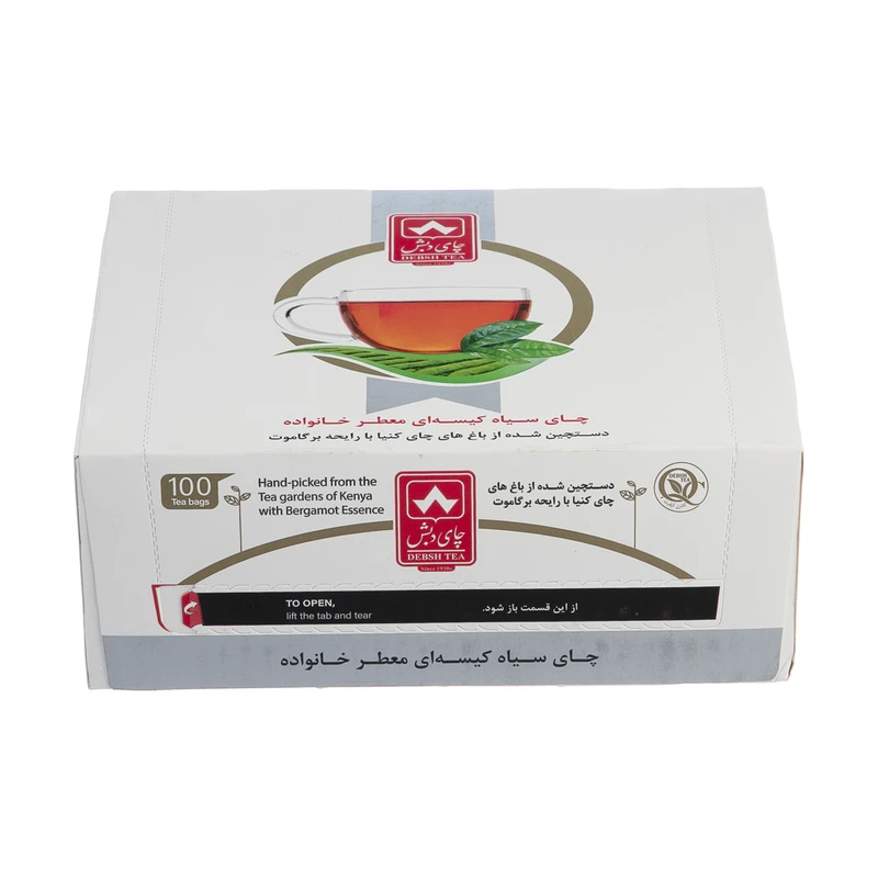 چای تی بگ دبش 100عددی