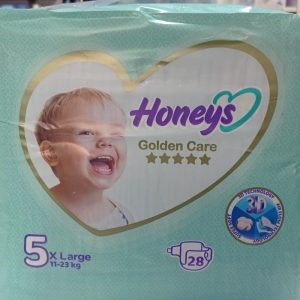 پوشک بچه هانیز سایز 5 بسته 28 عددی